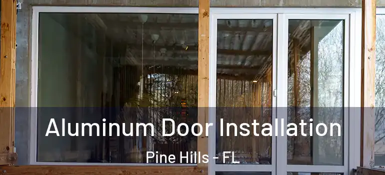  Aluminum Door Installation Pine Hills - FL
