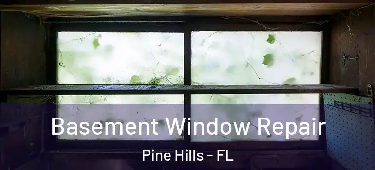  Basement Window Repair Pine Hills - FL