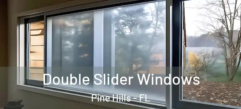  Double Slider Windows Pine Hills - FL