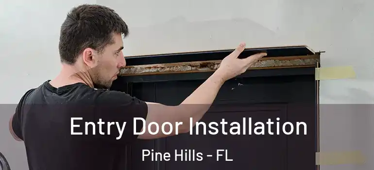 Entry Door Installation Pine Hills - FL