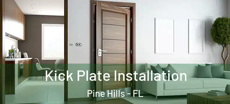  Kick Plate Installation Pine Hills - FL