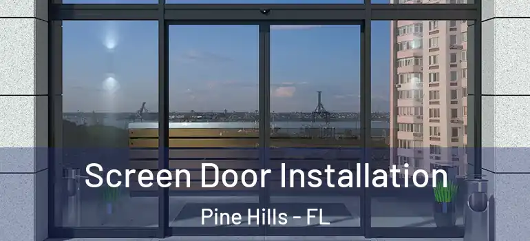  Screen Door Installation Pine Hills - FL