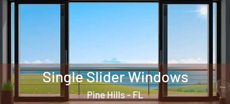  Single Slider Windows Pine Hills - FL